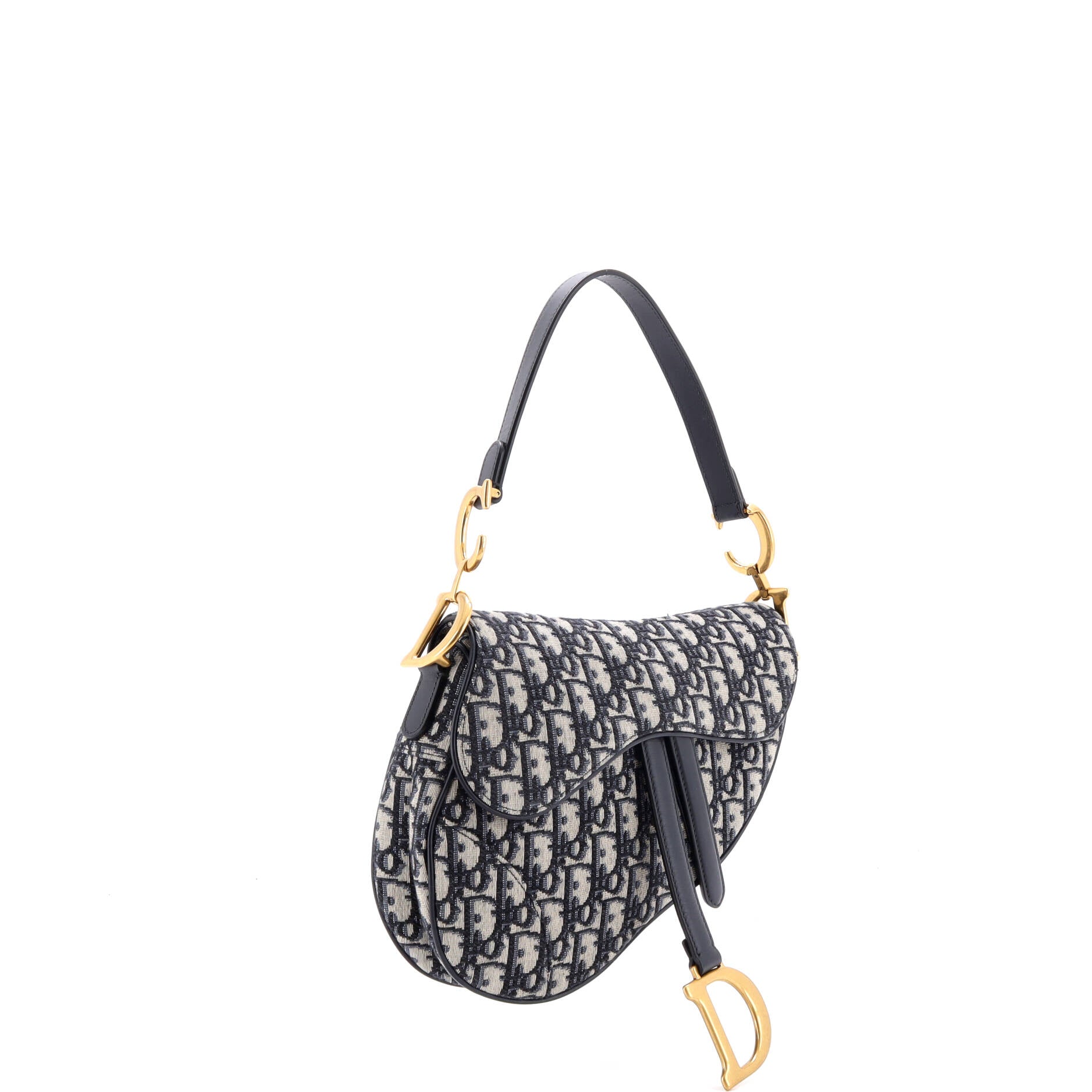 Saddle Handbag Oblique Canvas Medium