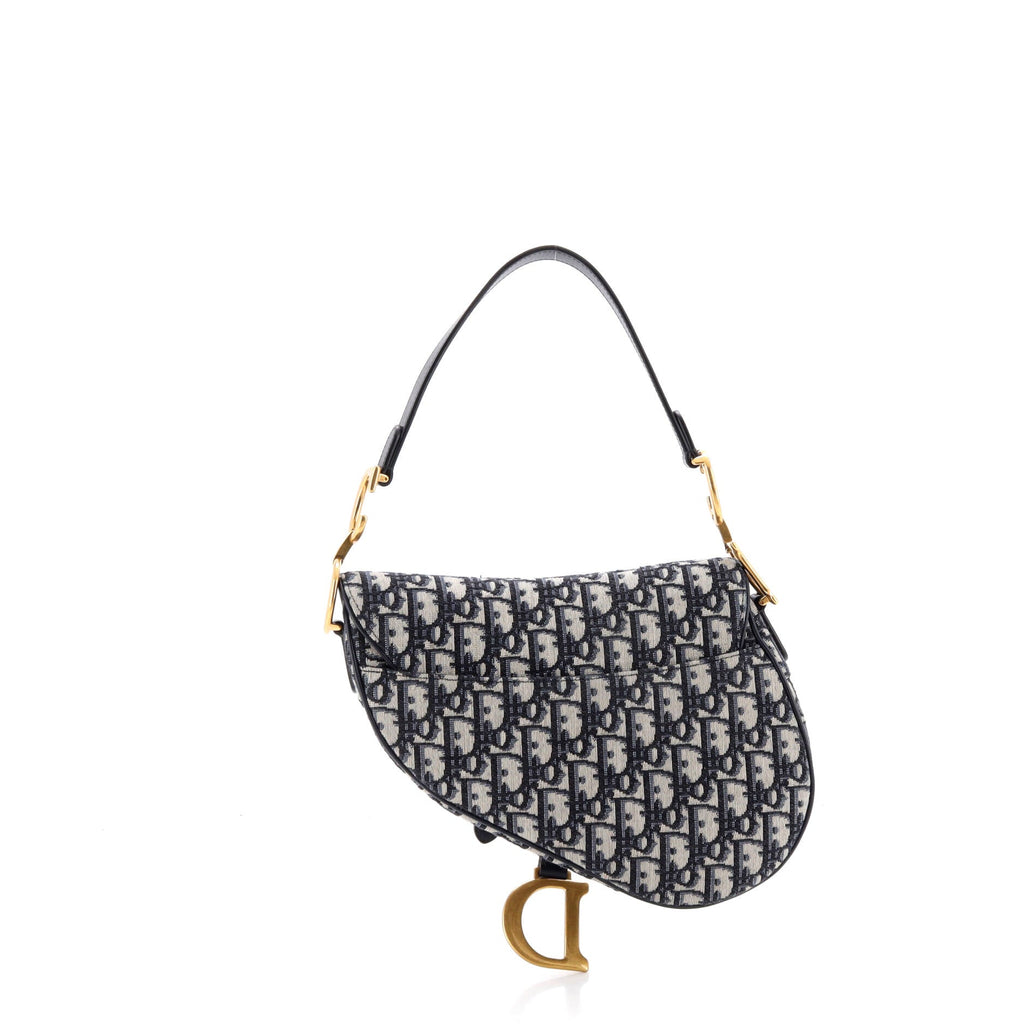Saddle Handbag Oblique Canvas Medium