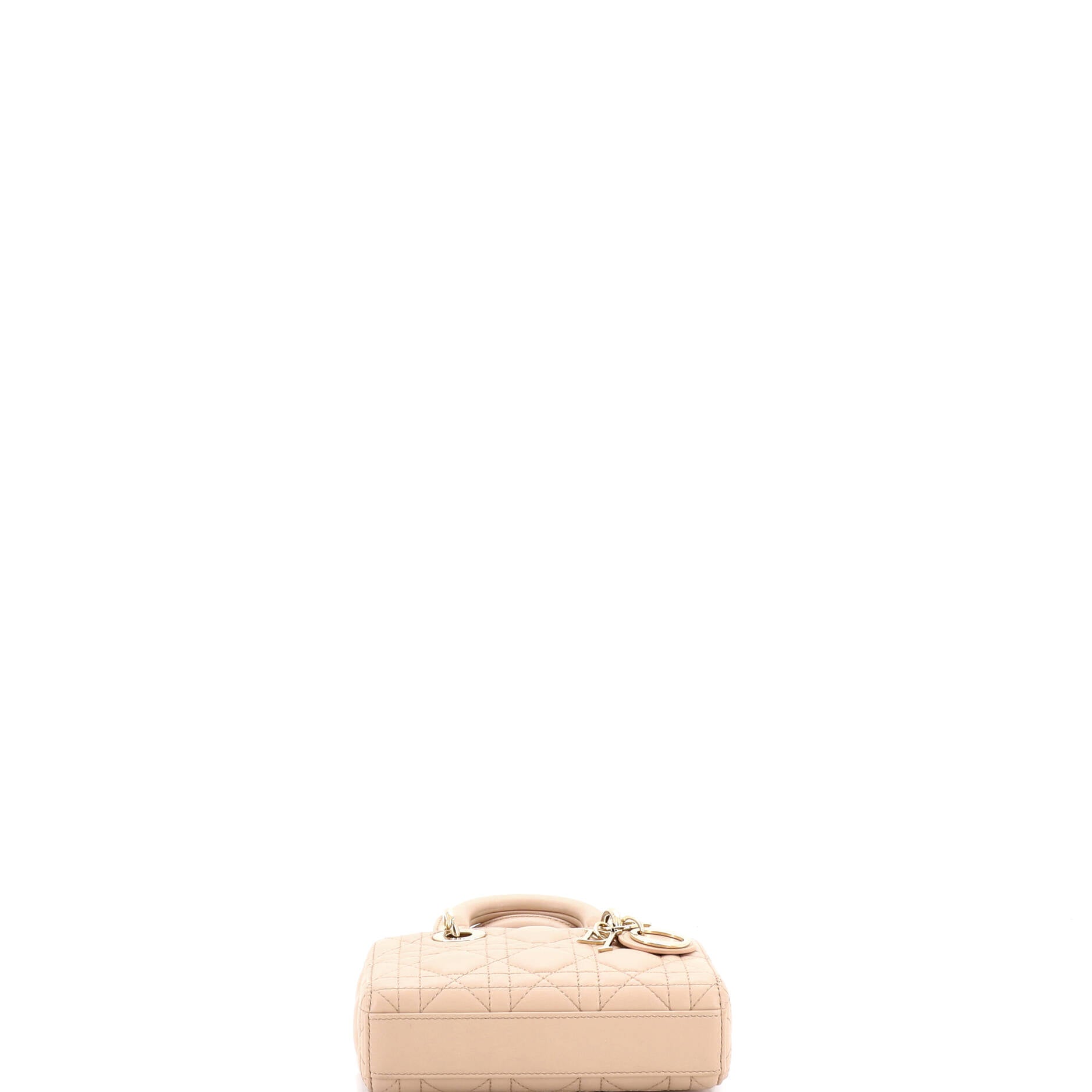 Lady D-Joy Bag Cannage Quilt Lambskin Micro