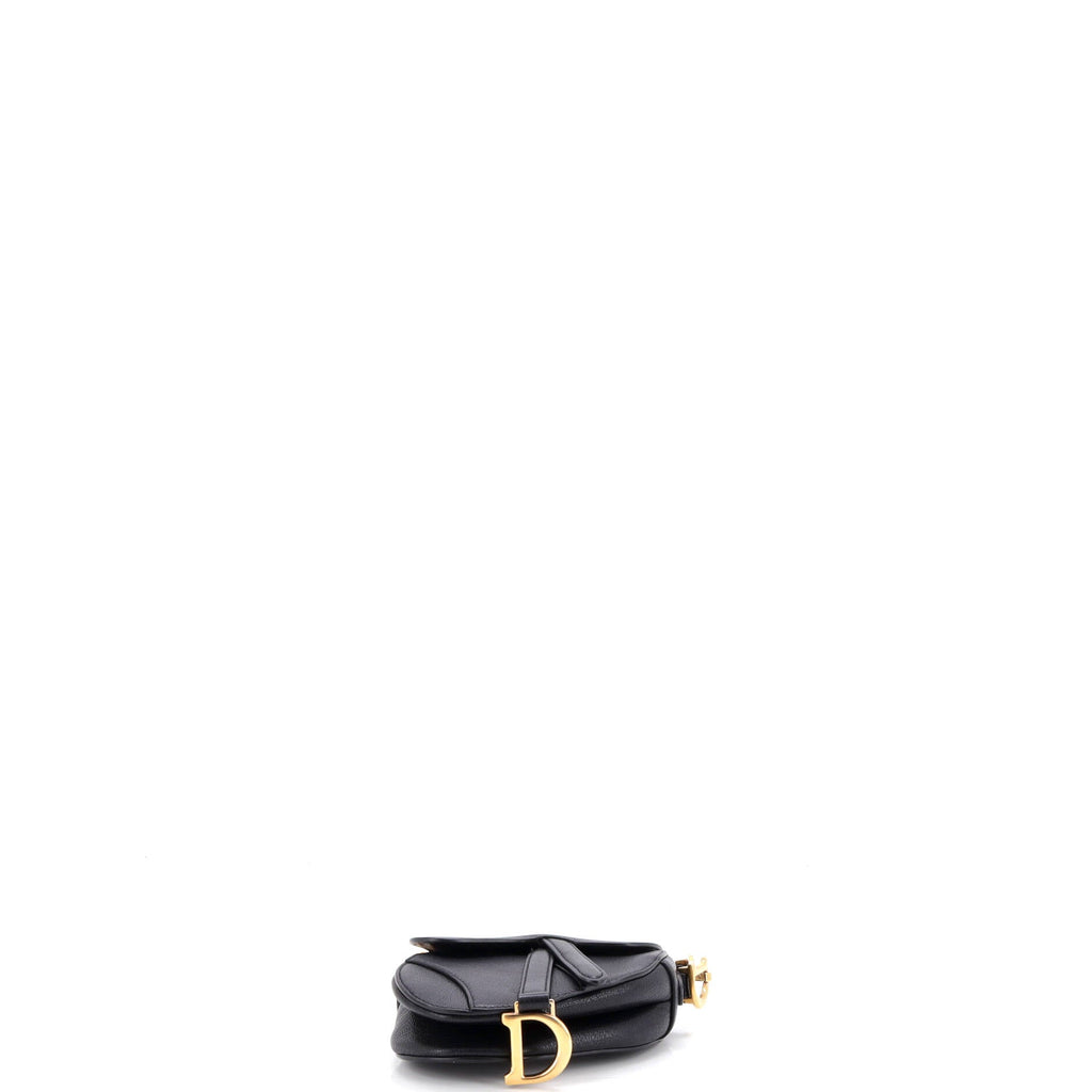 Saddle Handbag Leather Micro
