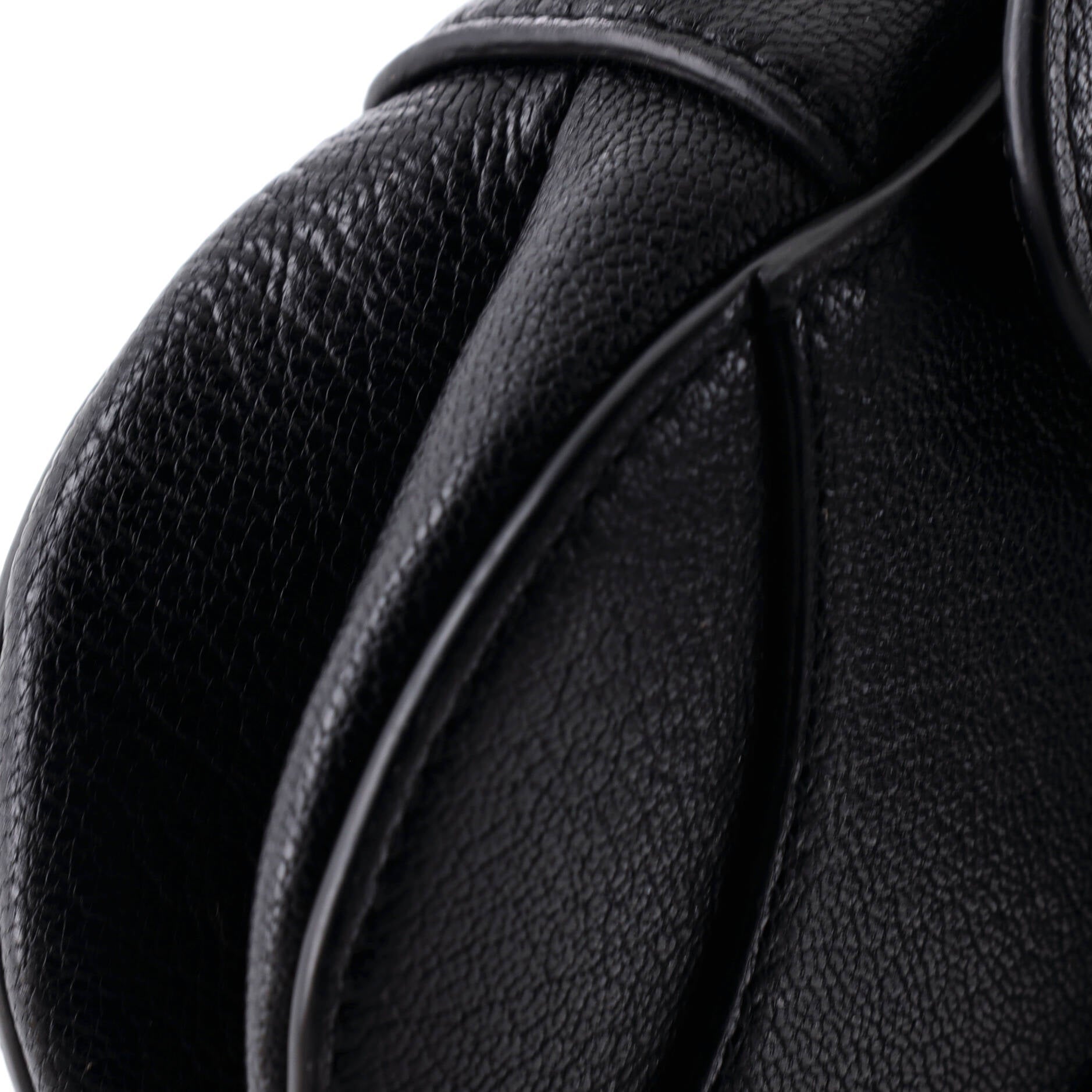 Saddle Handbag Leather Micro