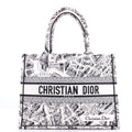 Book Tote Oblique Canvas Medium