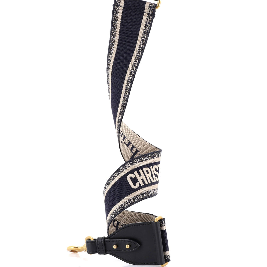 Logo Shoulder Strap Embroidered Canvas