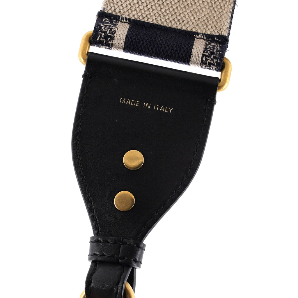 Logo Shoulder Strap Embroidered Canvas