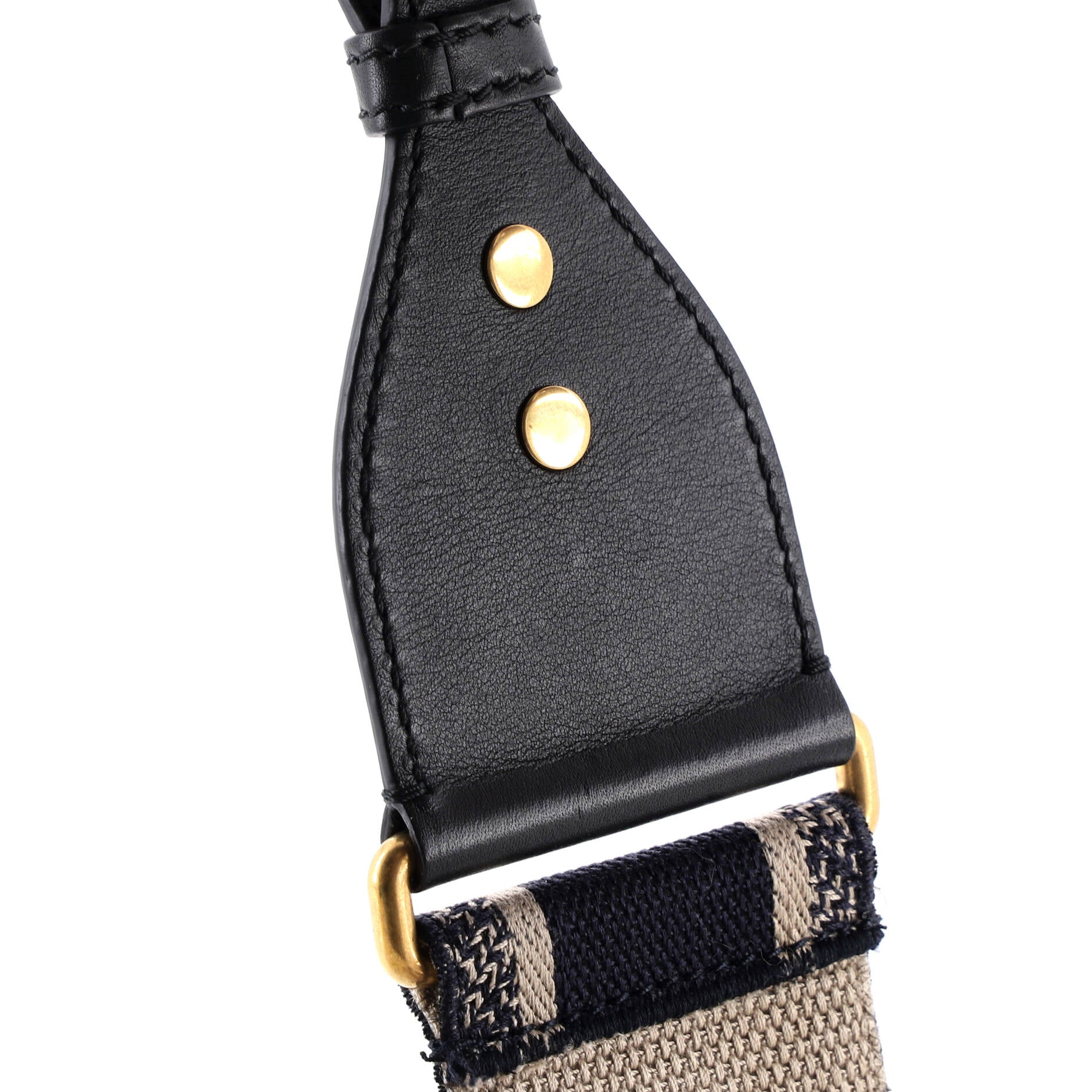 Logo Shoulder Strap Embroidered Canvas