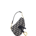 Saddle Handbag Oblique Canvas Mini