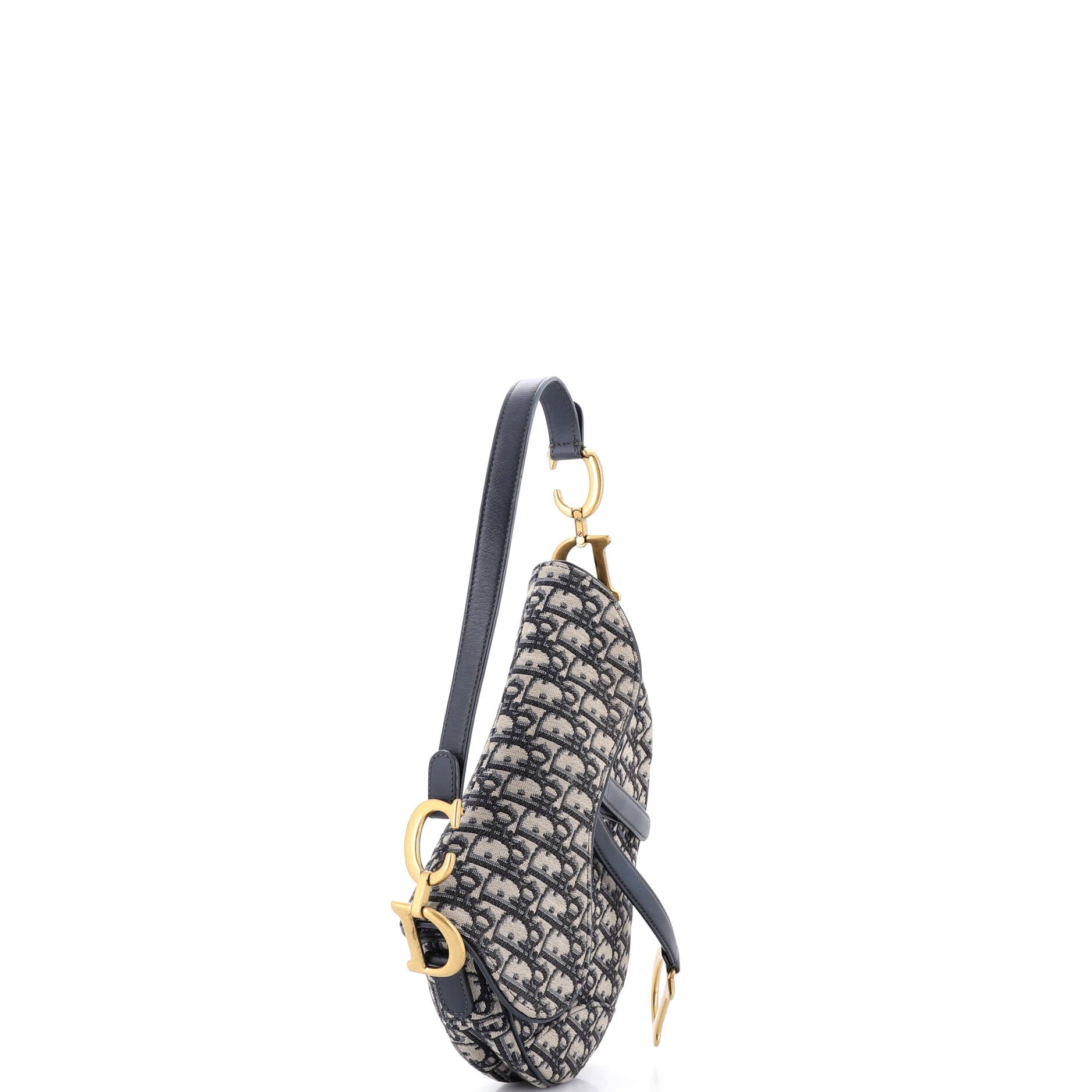 Saddle Handbag Oblique Canvas Medium