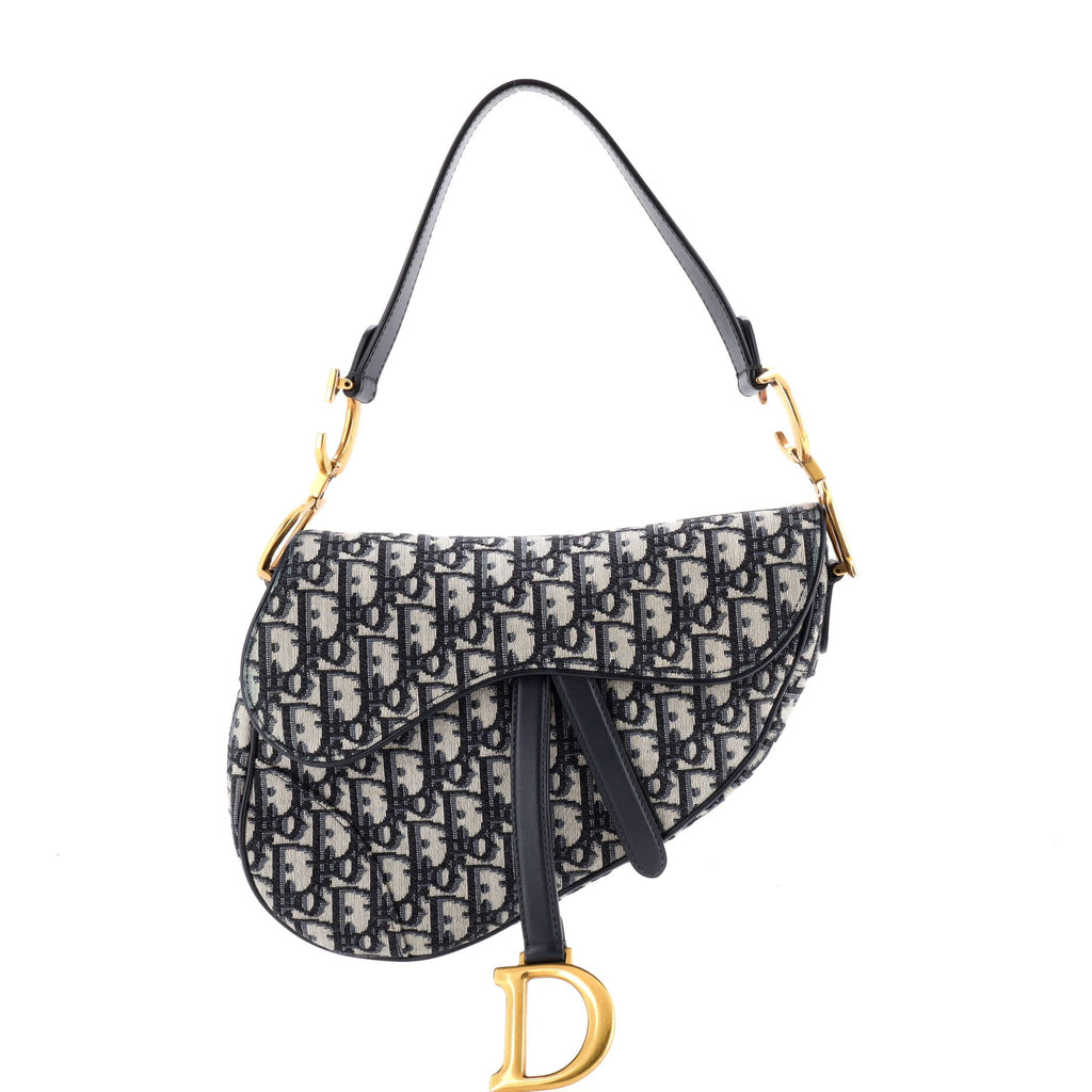 Saddle Handbag Oblique Canvas Medium