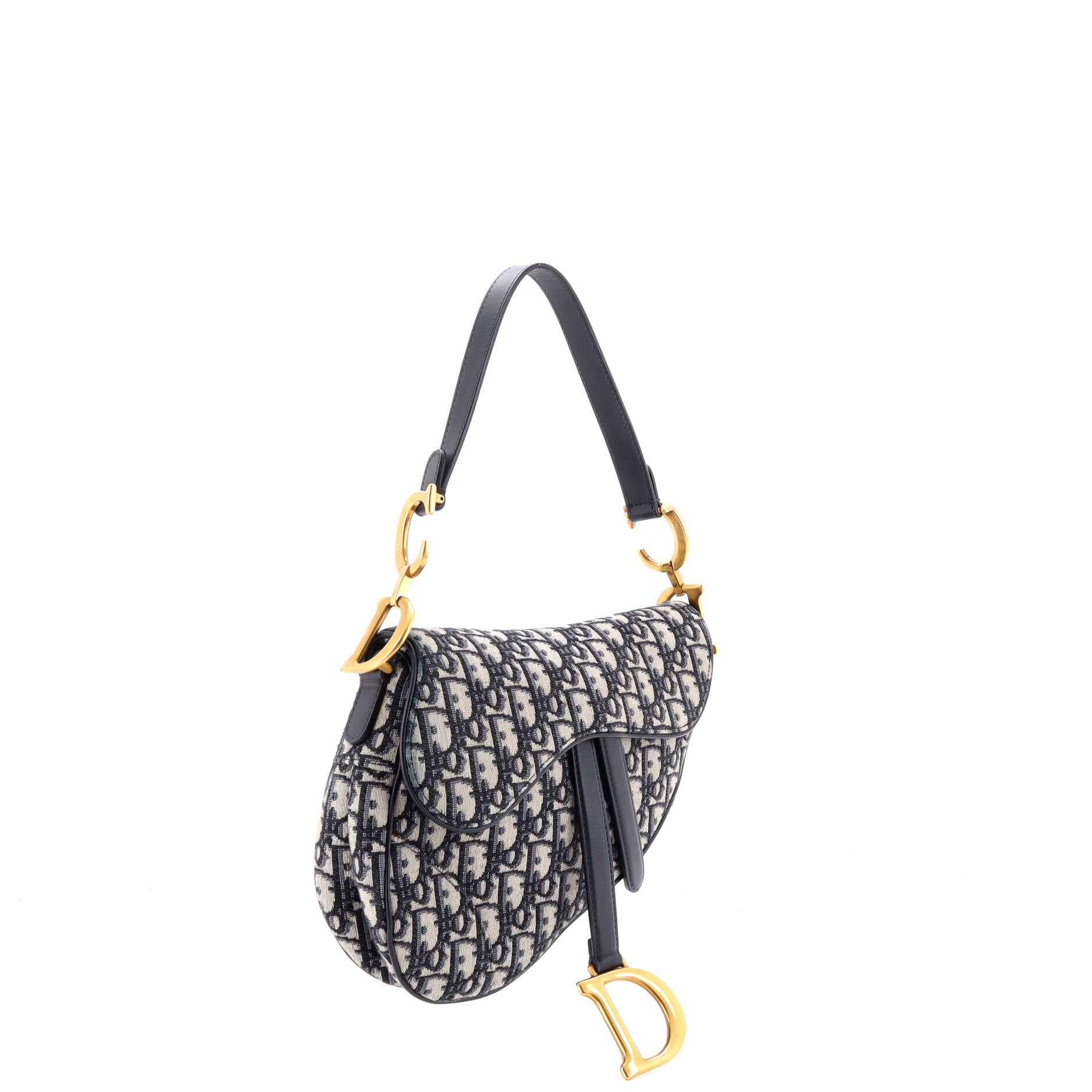 Saddle Handbag Oblique Canvas Medium