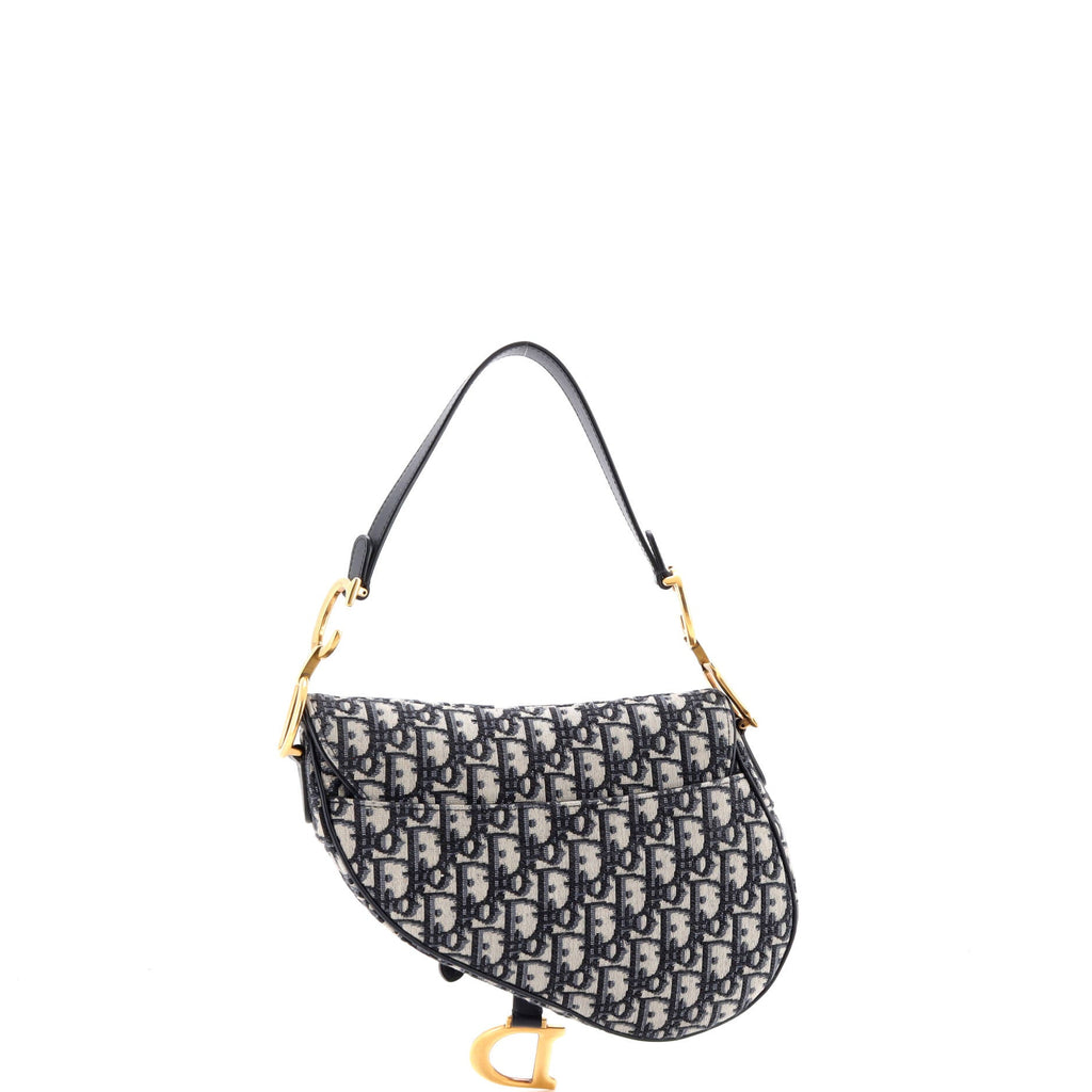 Saddle Handbag Oblique Canvas Medium
