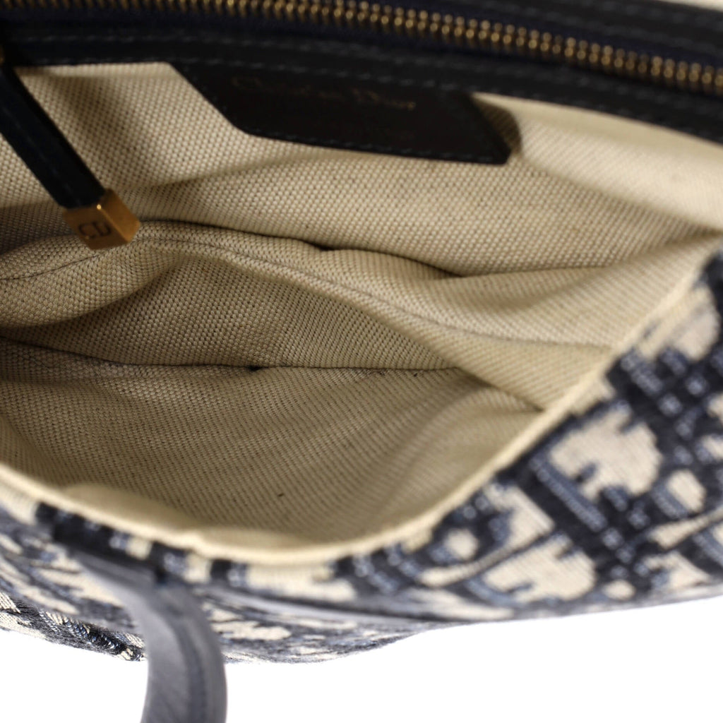 Saddle Handbag Oblique Canvas Medium