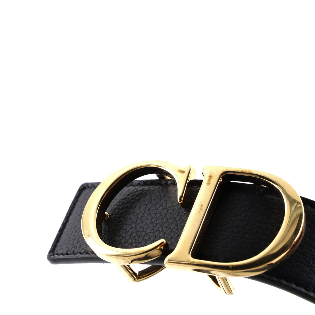 CD Buckle Belt Leather Wide 75