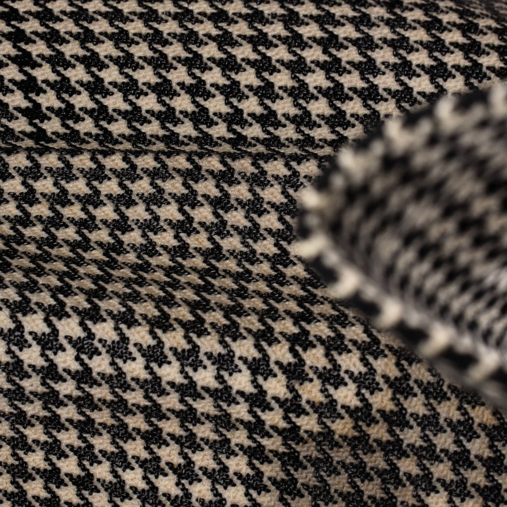 Book Tote Houndstooth Canvas Large