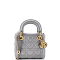Lady Dior Chain Bag Cannage Quilt Lambskin Mini