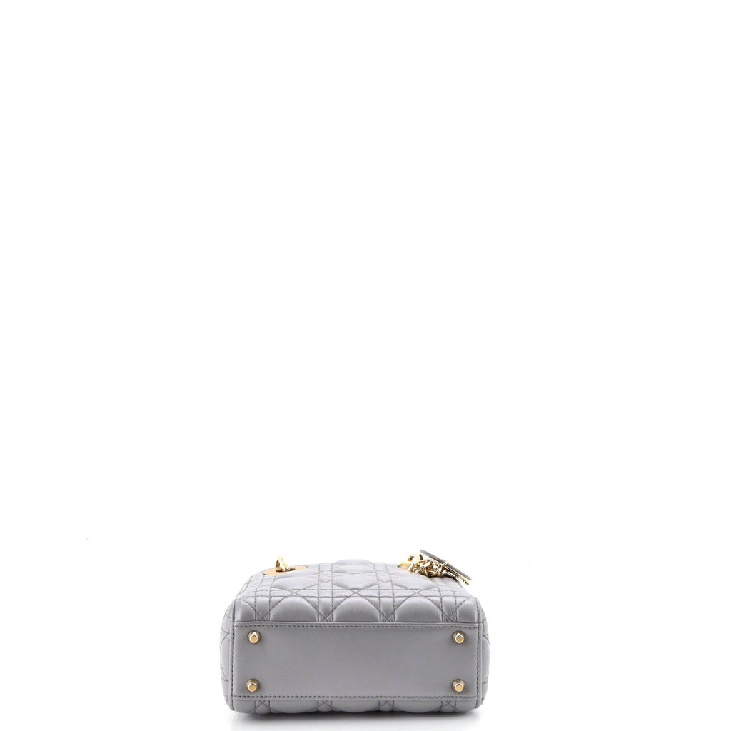 Lady Dior Chain Bag Cannage Quilt Lambskin Mini