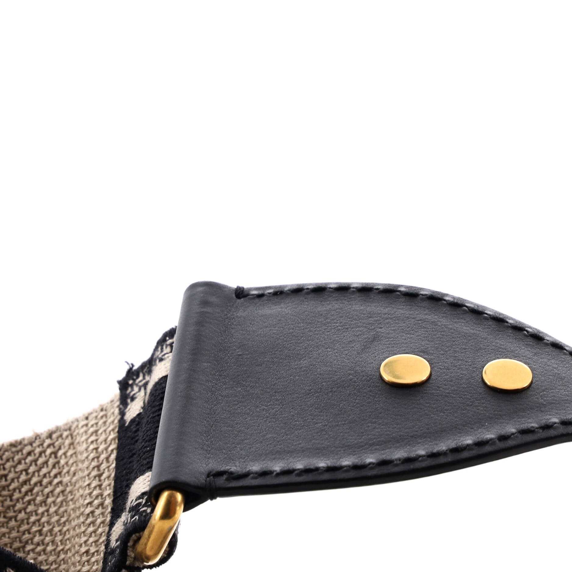 Logo Shoulder Strap Embroidered Canvas