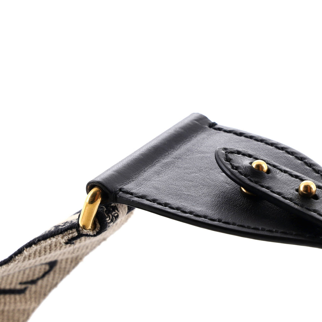 Logo Shoulder Strap Embroidered Canvas