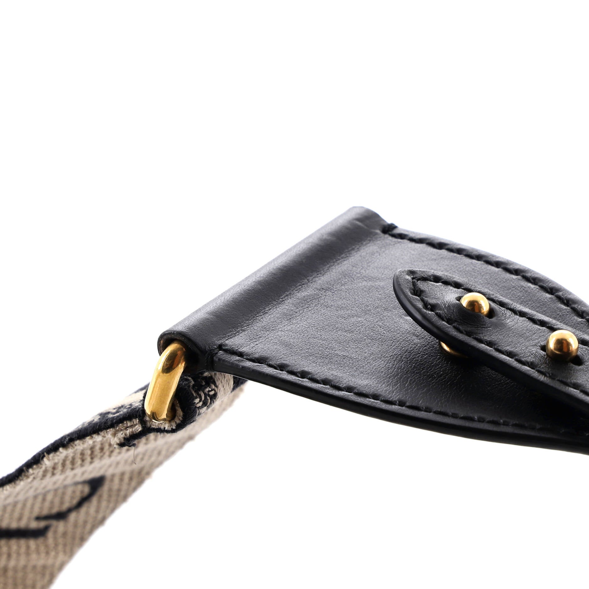 Logo Shoulder Strap Embroidered Canvas