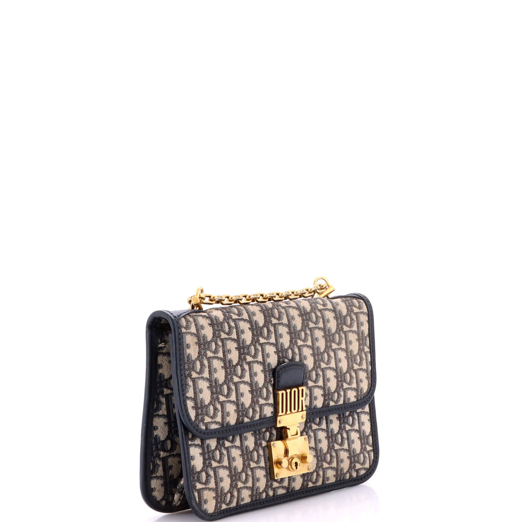 Dioraddict Flap Bag Oblique Canvas Medium