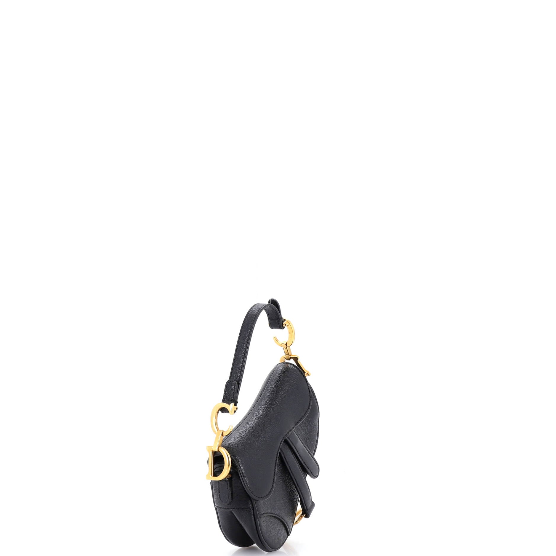 Saddle Handbag Leather Micro