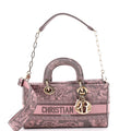 Lady D-Joy Bag Embroidered Canvas Medium