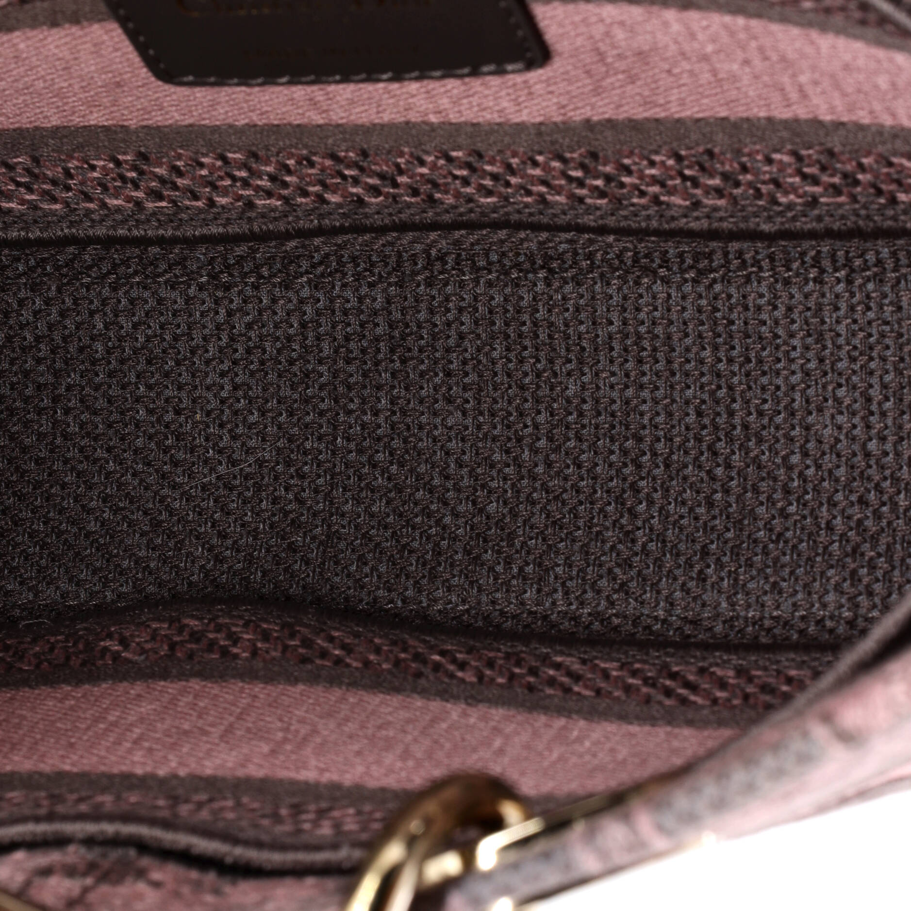 Lady D-Joy Bag Embroidered Canvas Medium