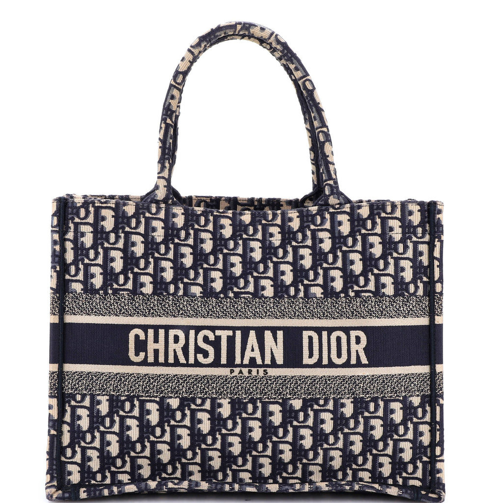 Book Tote Oblique Canvas Medium