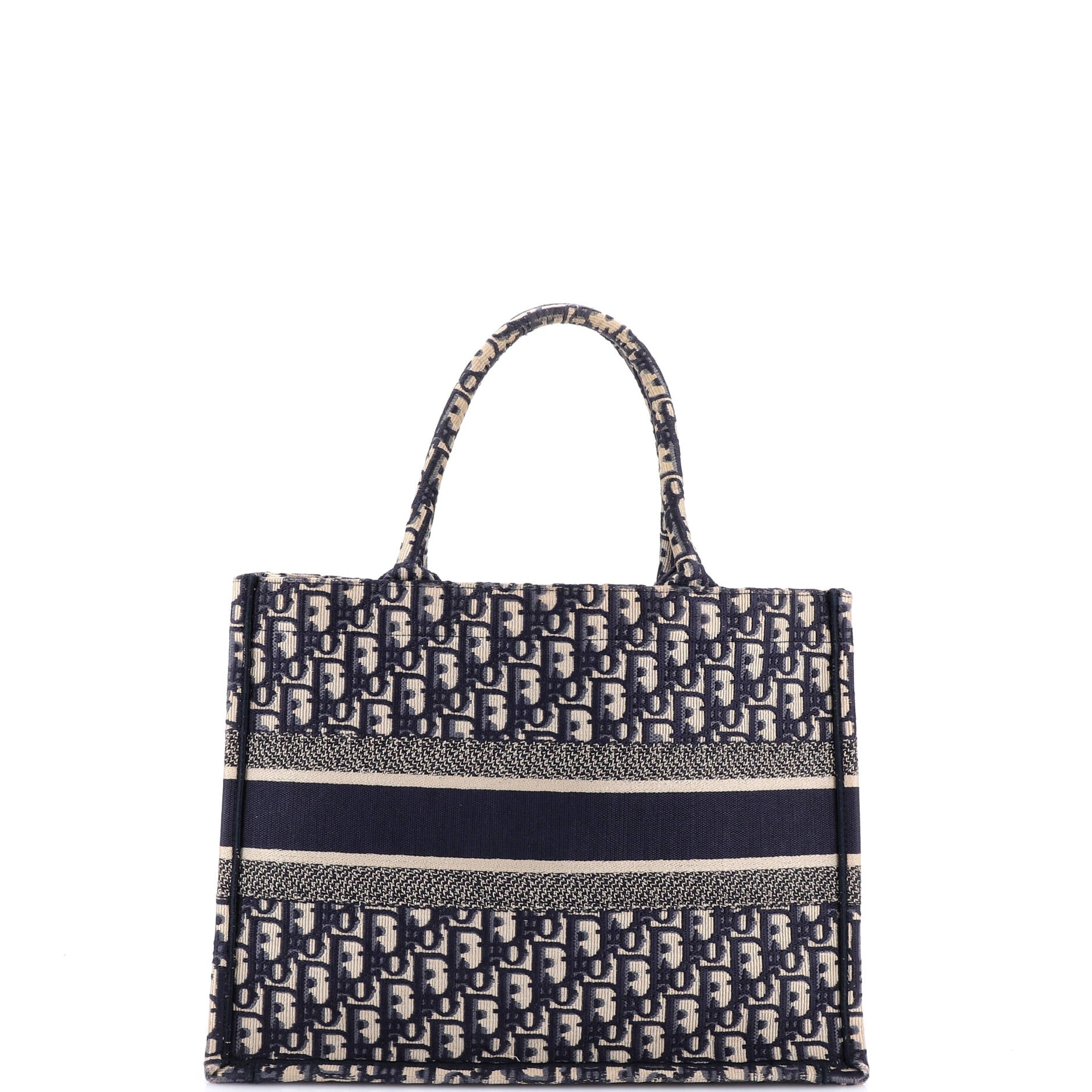 Book Tote Oblique Canvas Medium