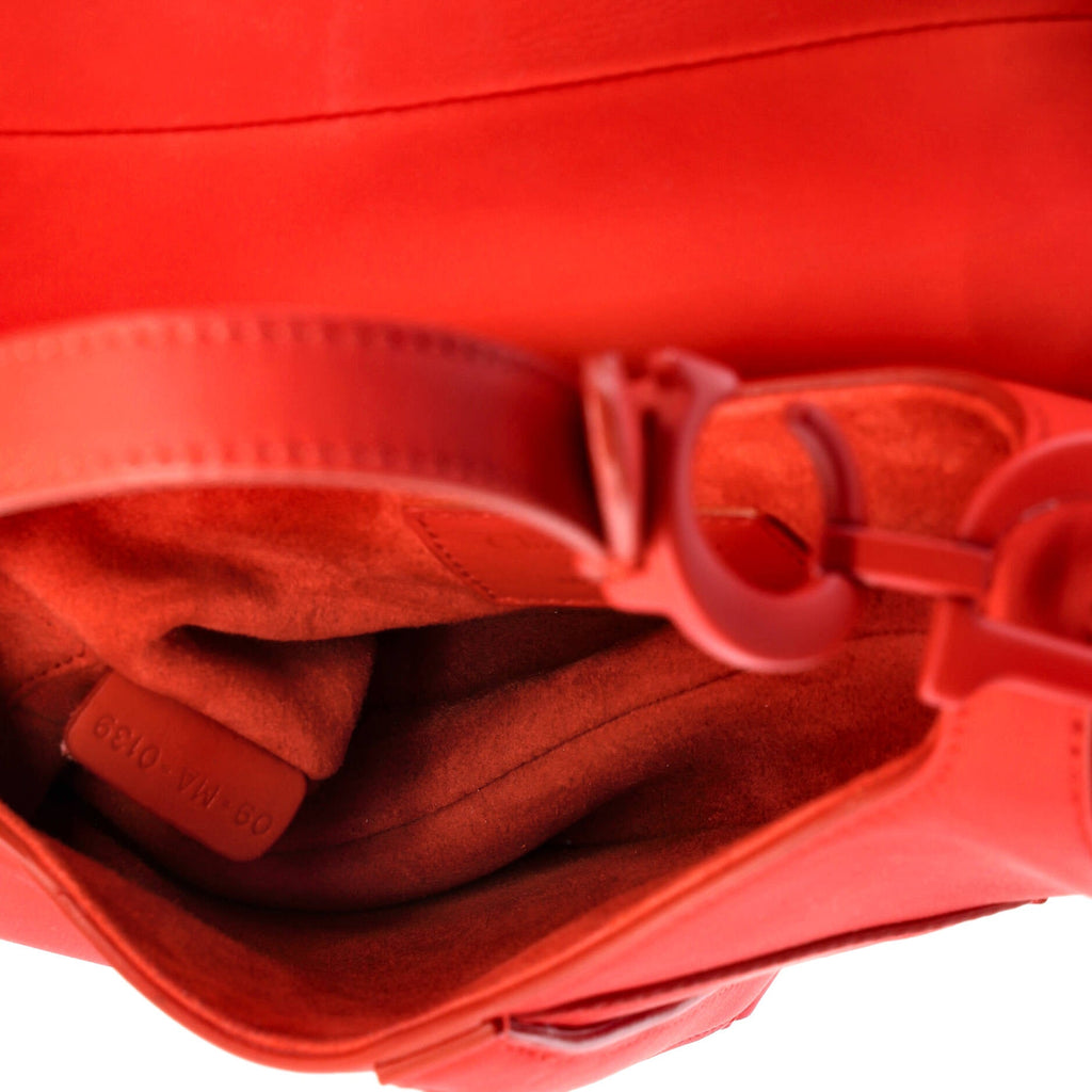 Ultra Matte Saddle Handbag Leather Mini