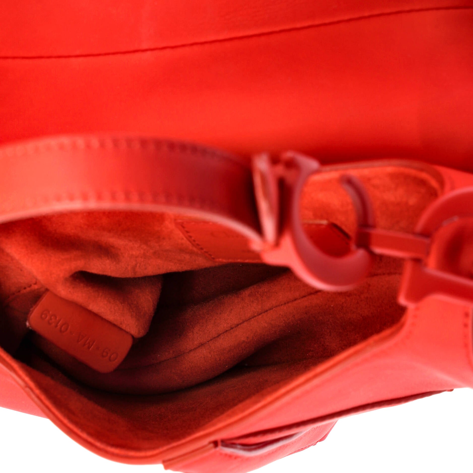 Ultra Matte Saddle Handbag Leather Mini