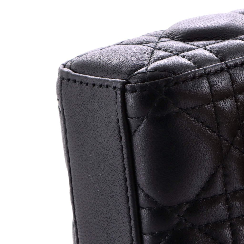 Lady D-Joy Bag Cannage Quilt Lambskin Small