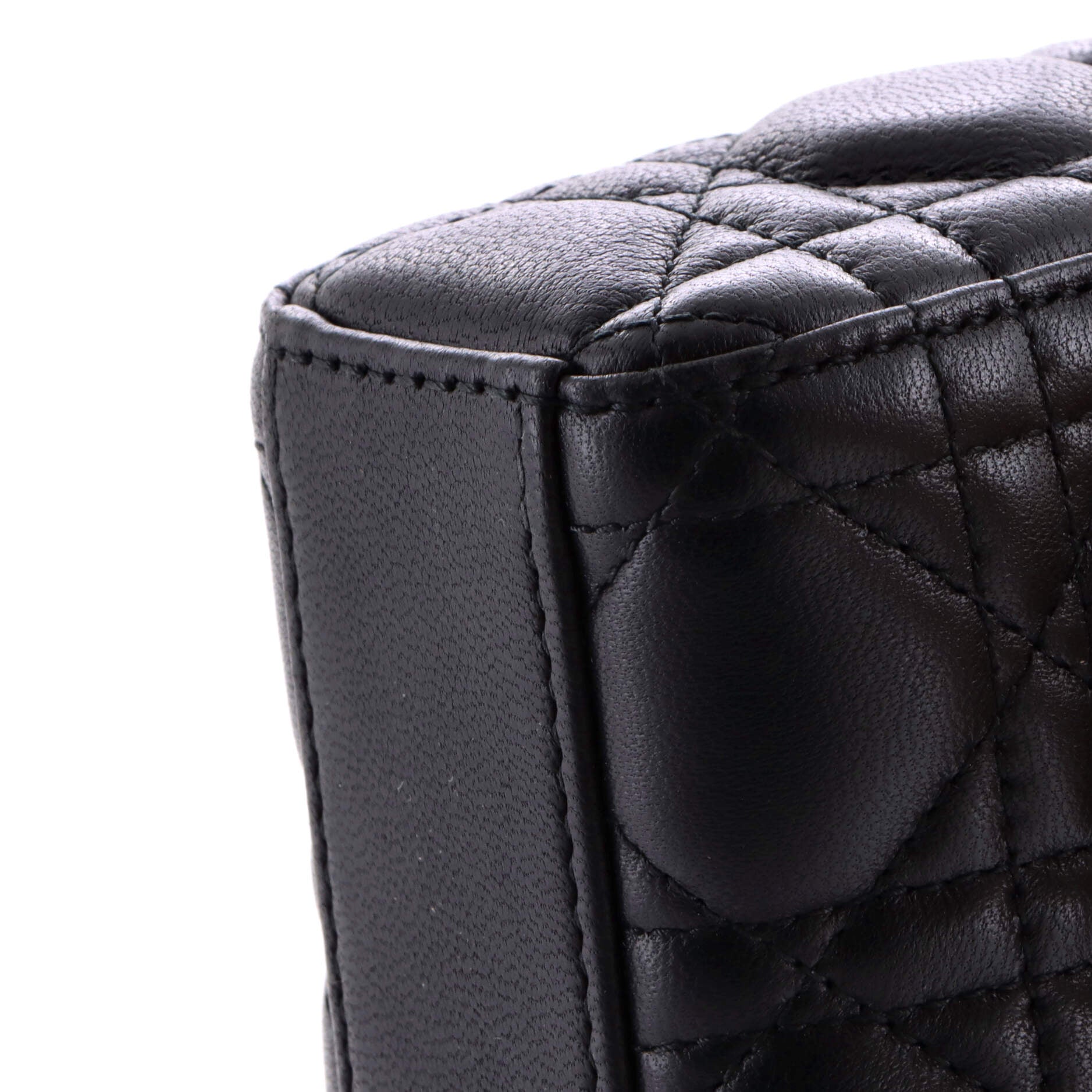 Lady D-Joy Bag Cannage Quilt Lambskin Small