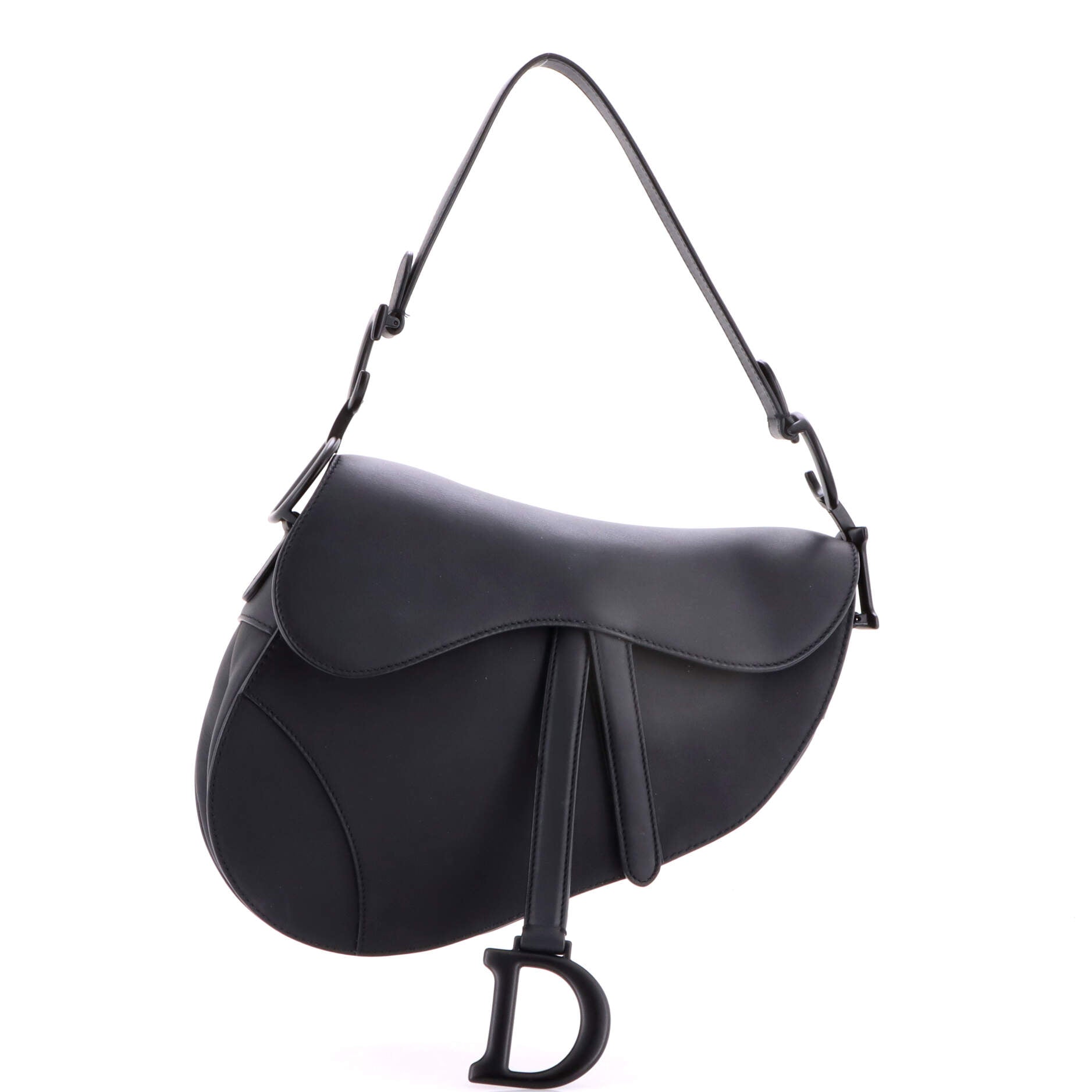 Ultra Matte Saddle Handbag Leather Medium