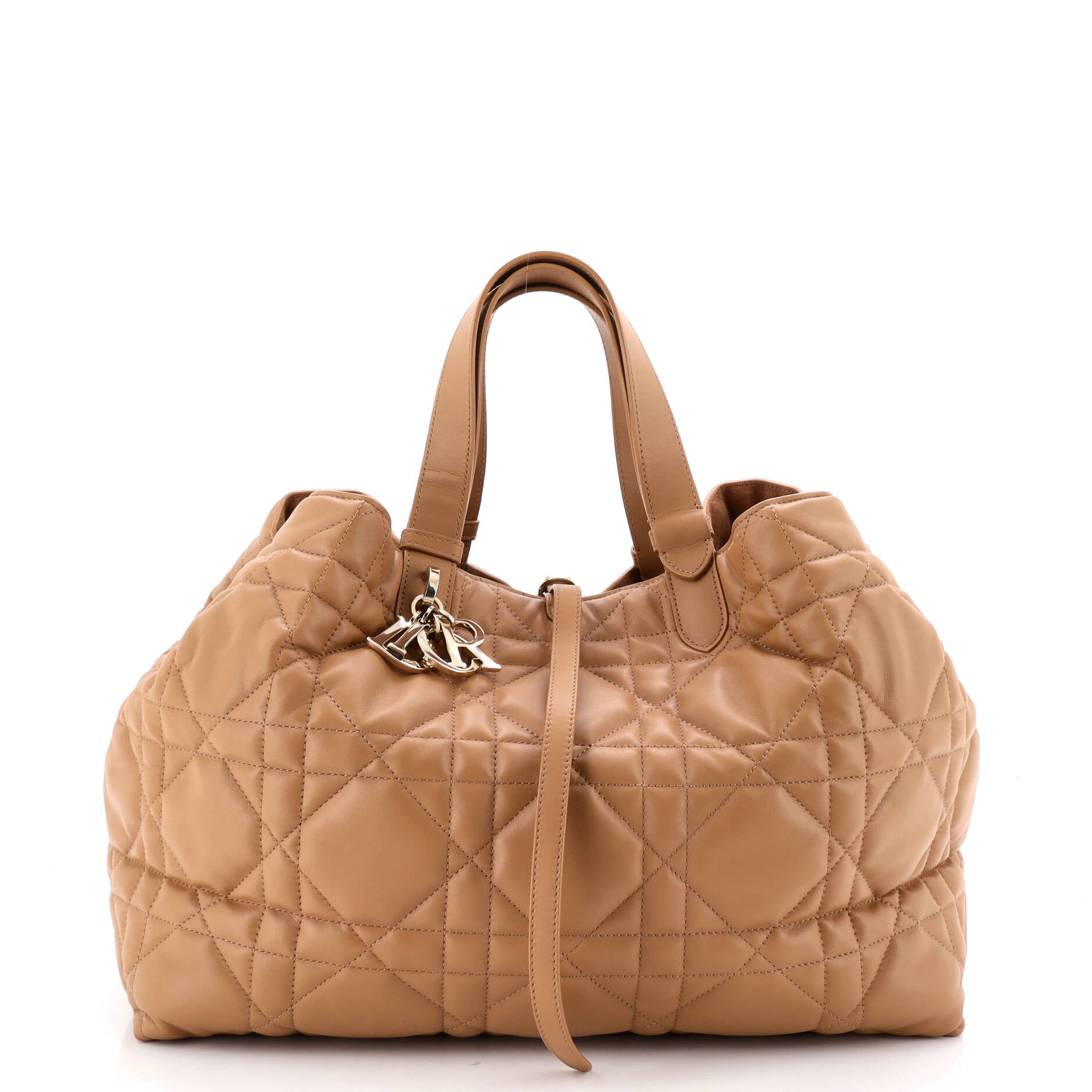 Toujours Tote Bag Macrocannage Quilt Calfskin Large