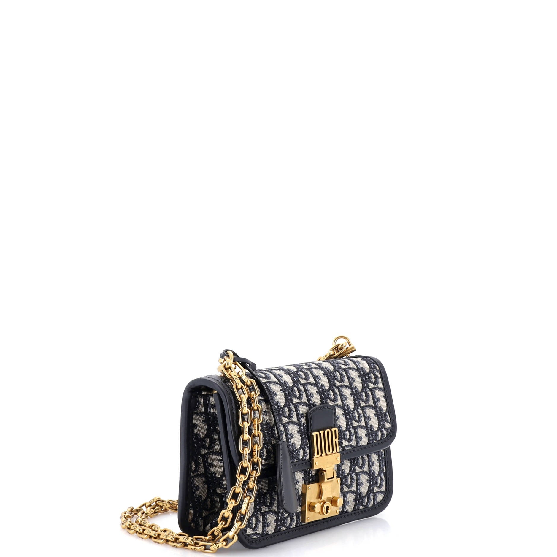 Dioraddict Flap Bag Oblique Canvas Medium