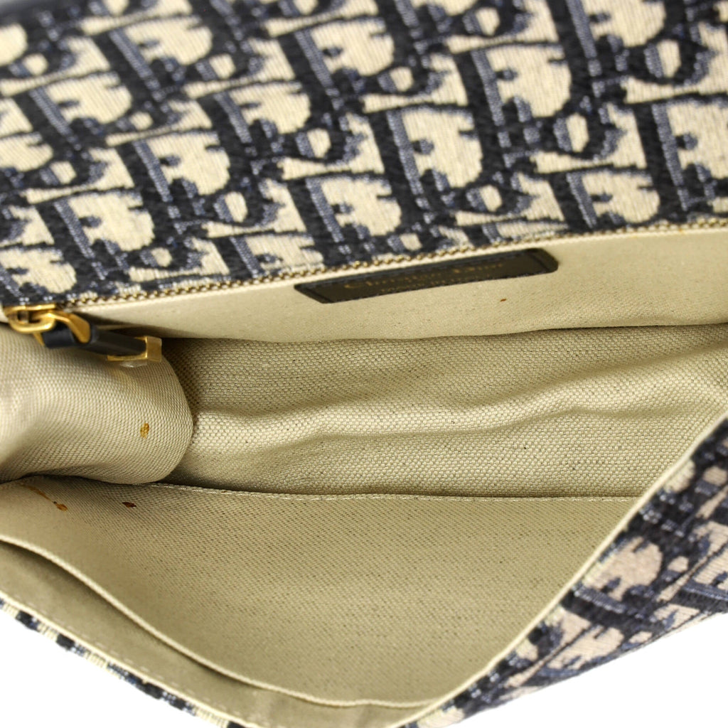 Dioraddict Flap Bag Oblique Canvas Medium