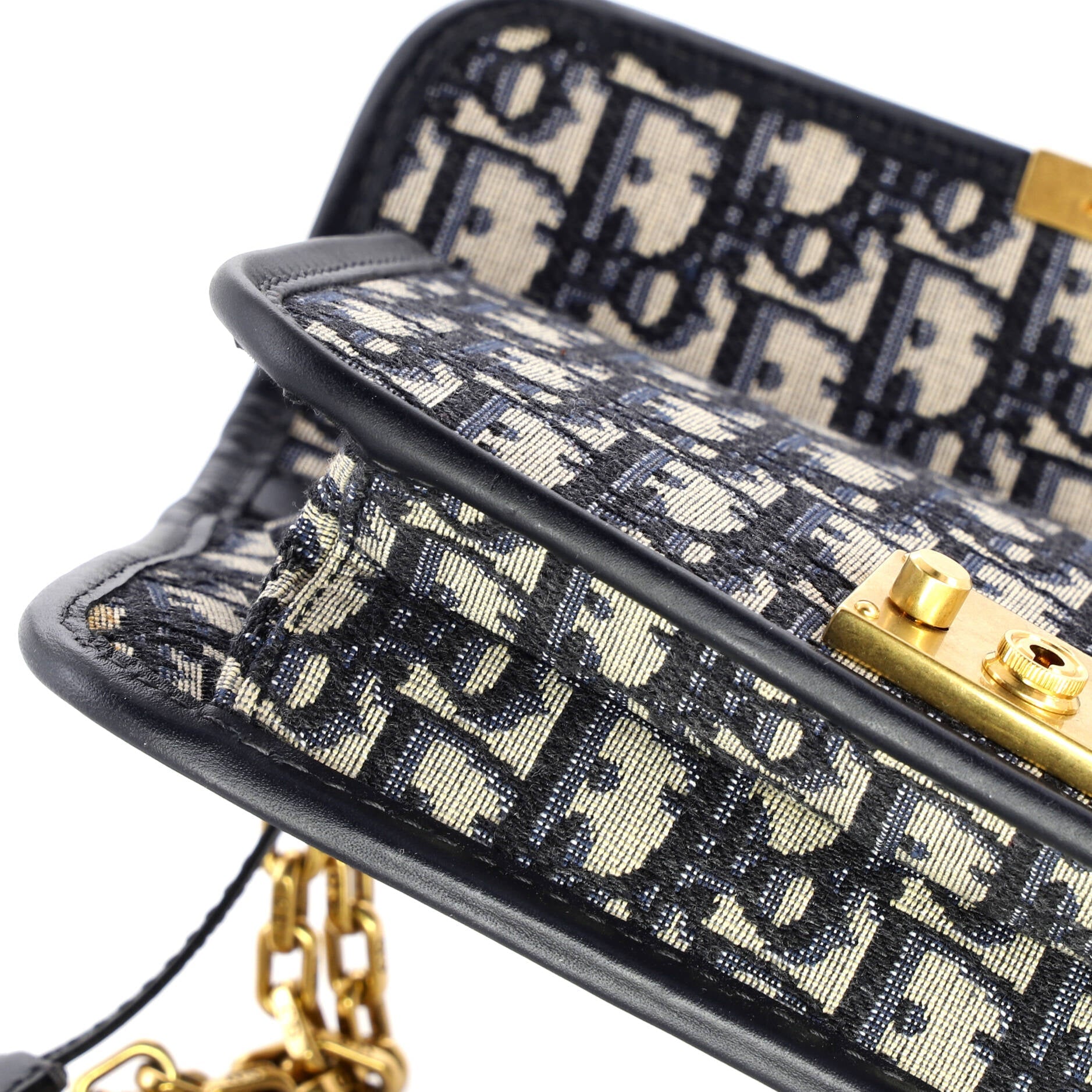 Dioraddict Flap Bag Oblique Canvas Medium