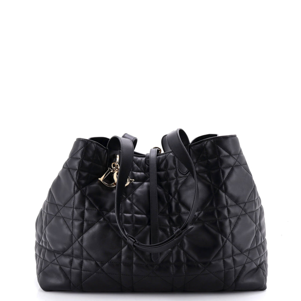Toujours Tote Bag Macrocannage Quilt Calfskin Large