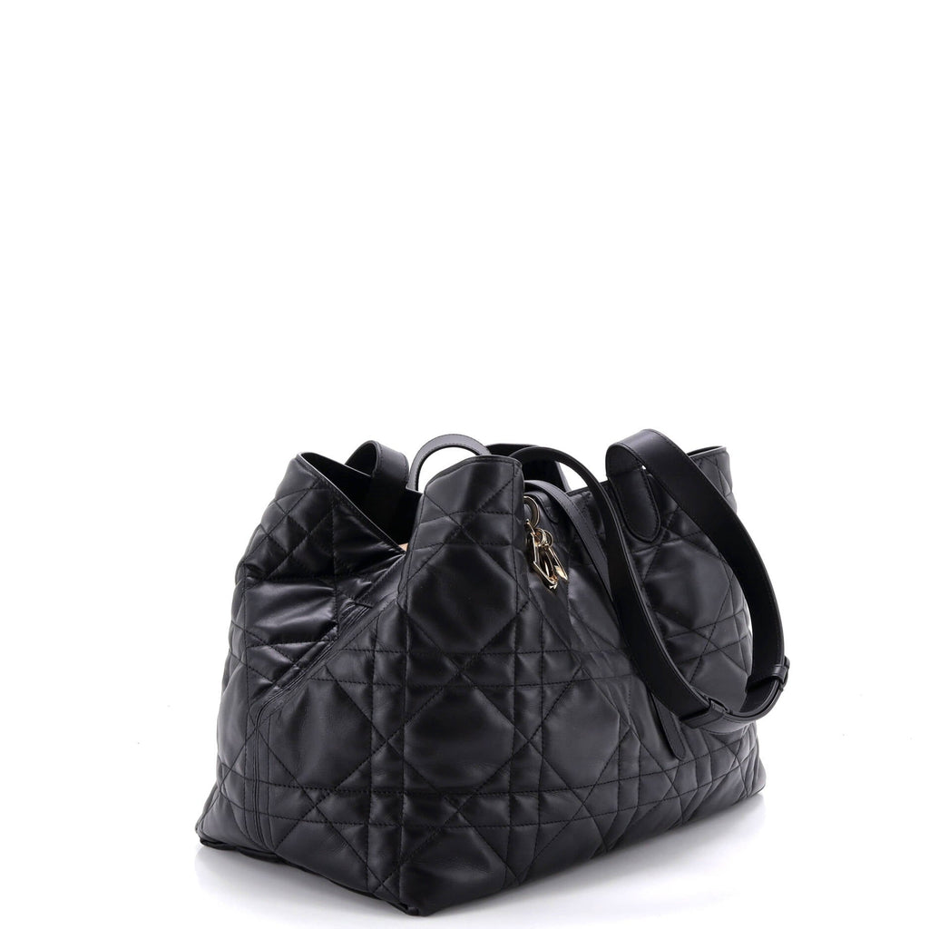 Toujours Tote Bag Macrocannage Quilt Calfskin Large
