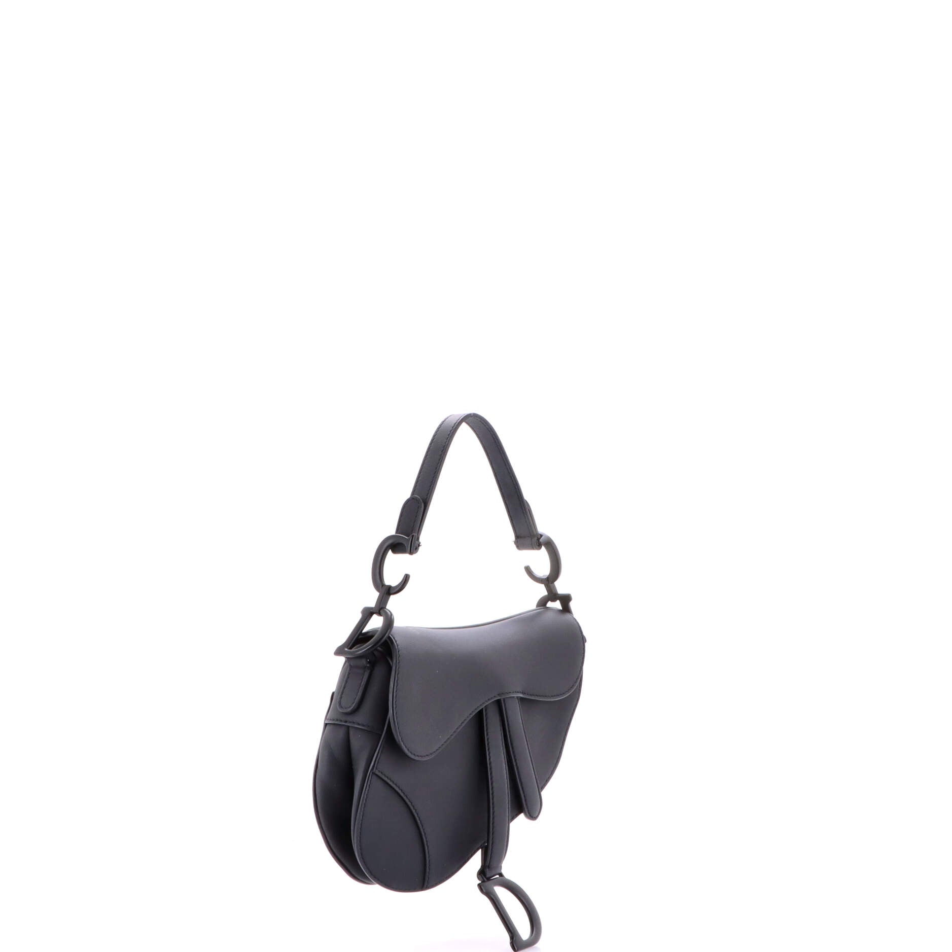 Ultra Matte Saddle Handbag Leather Mini