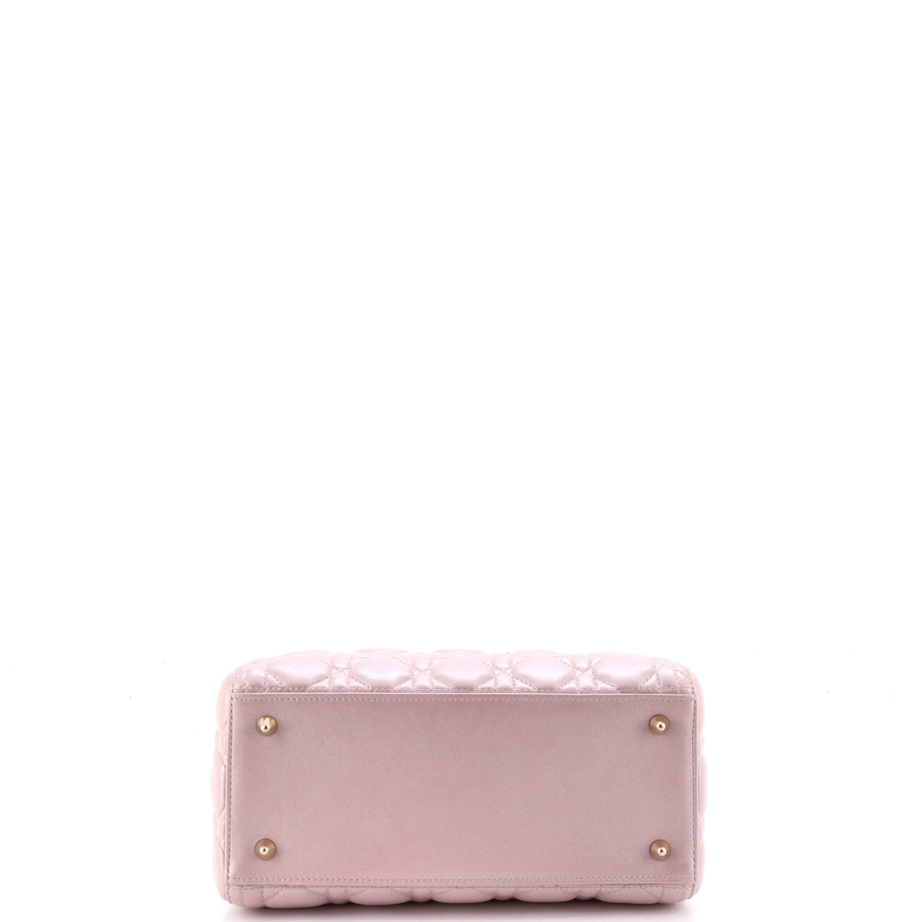 Lady Dior Bag Iridescent Cannage Quilt Lambskin Medium