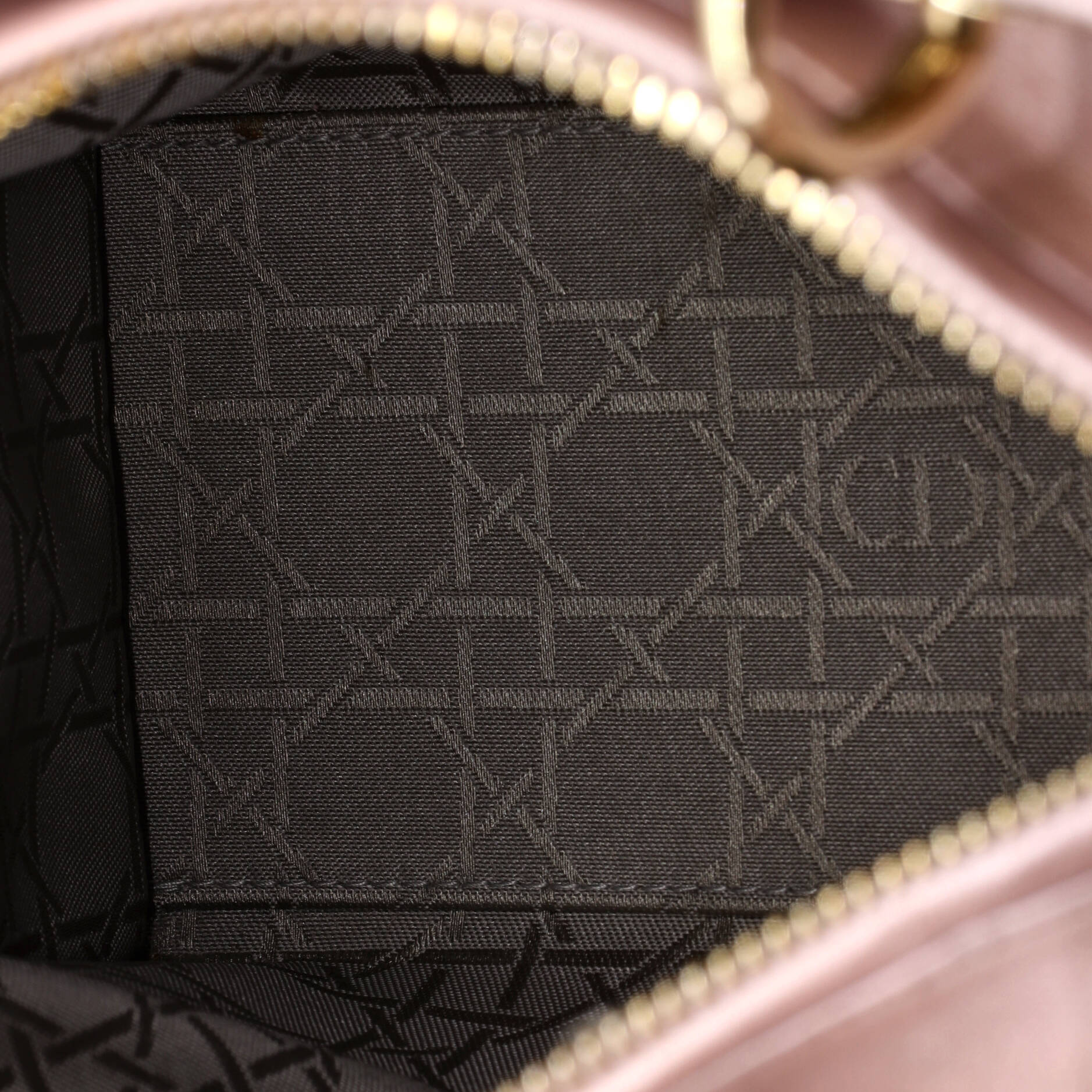 Lady Dior Bag Cannage Quilt Lambskin Medium