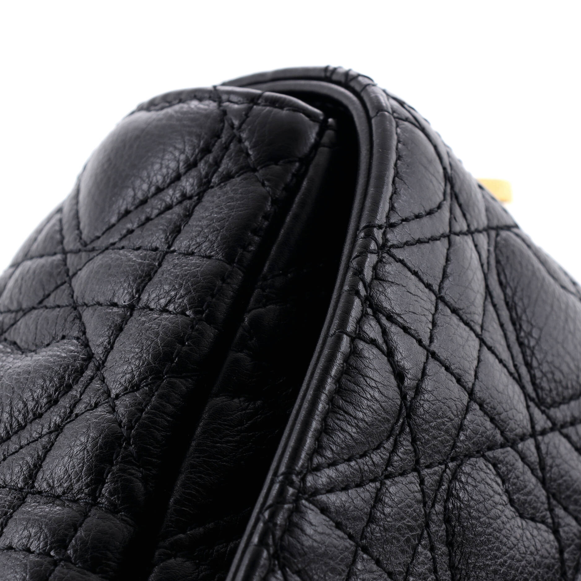 Caro Bag Cannage Quilt Calfskin New Medium