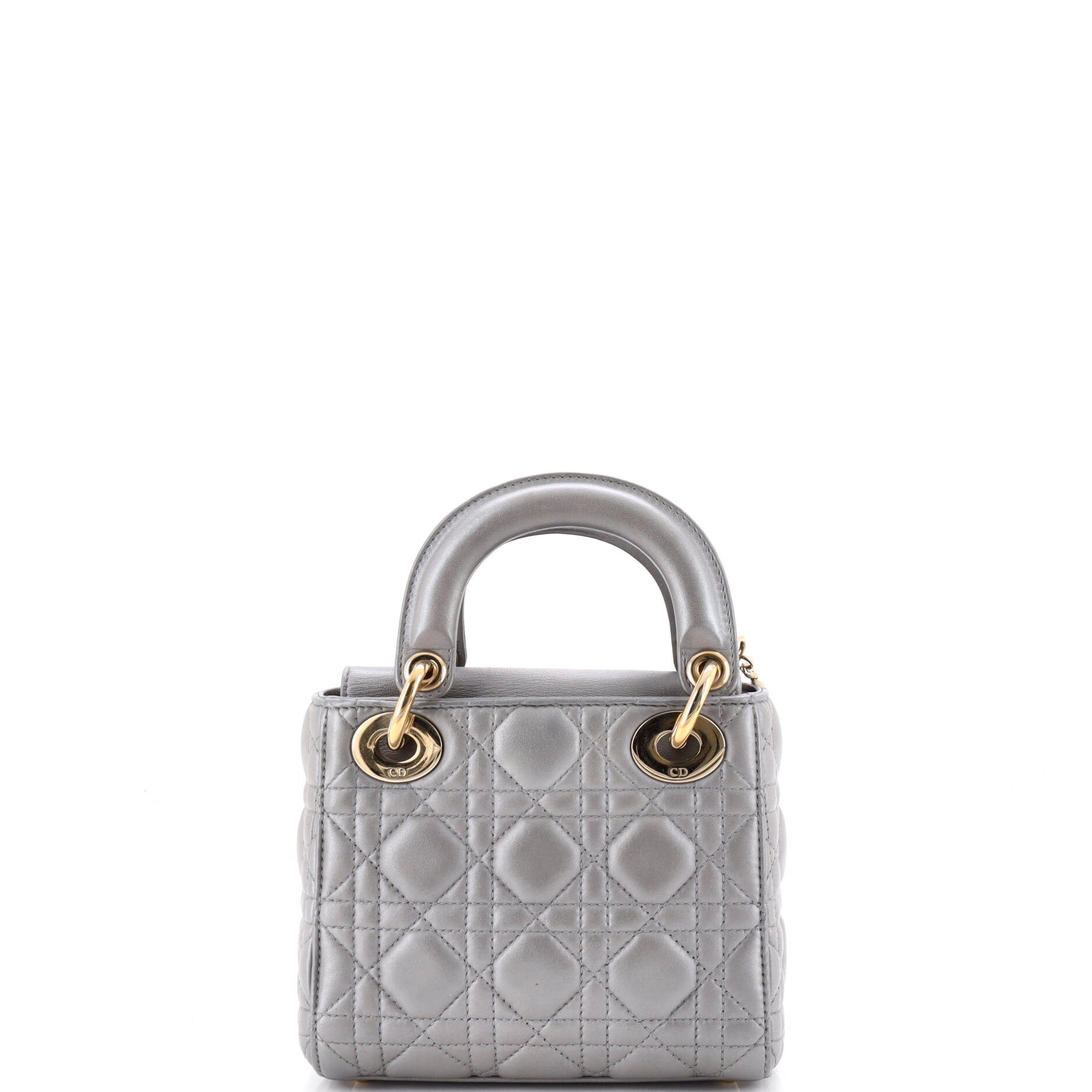 Lady Dior Chain Bag Cannage Quilt Lambskin Mini