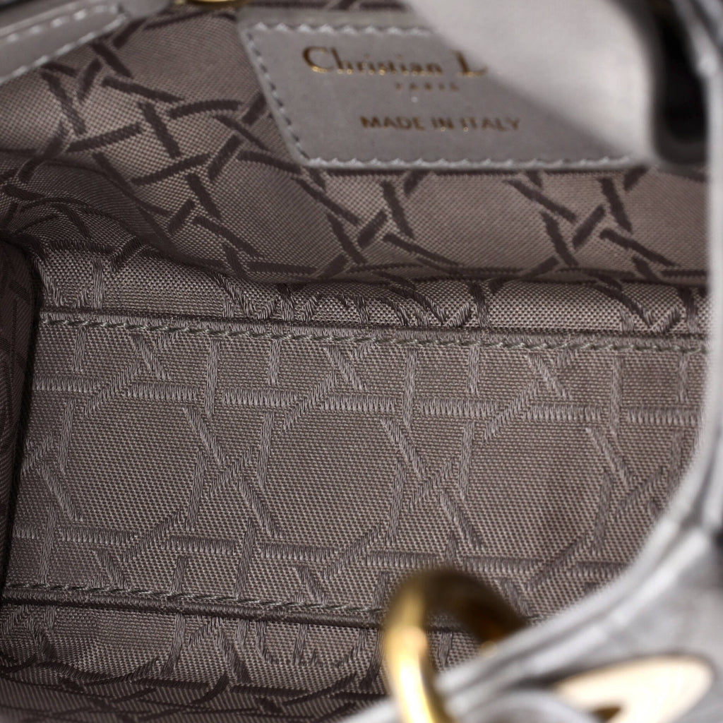 Lady Dior Chain Bag Cannage Quilt Lambskin Mini