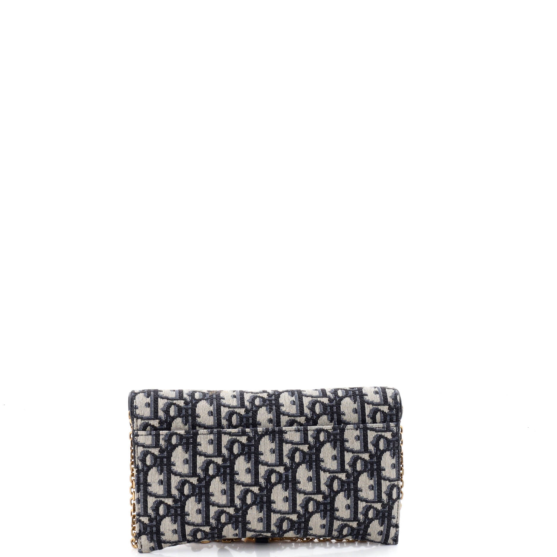 Saddle Chain Wallet Oblique Canvas
