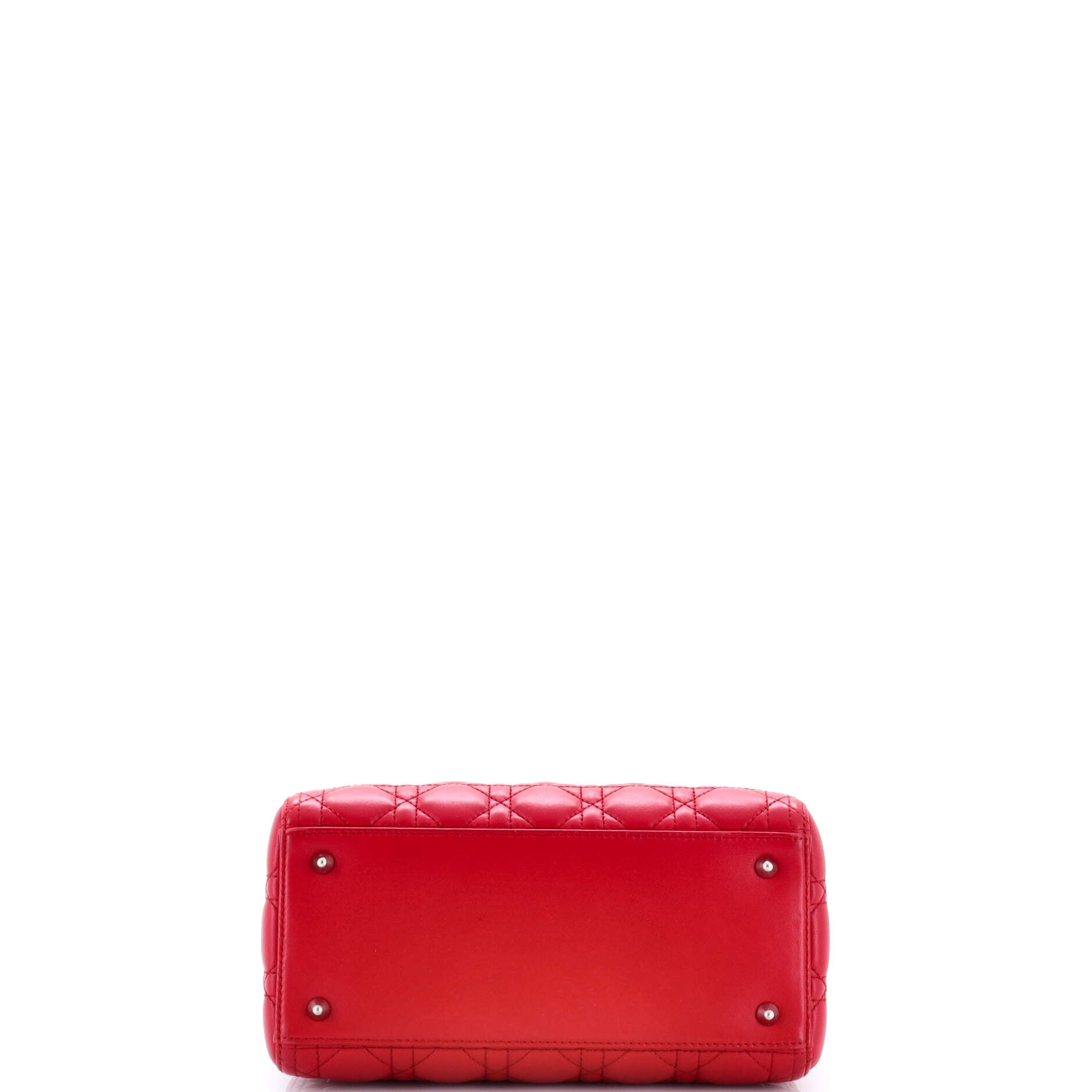 Lady Dior Bag Cannage Quilt Lambskin Medium