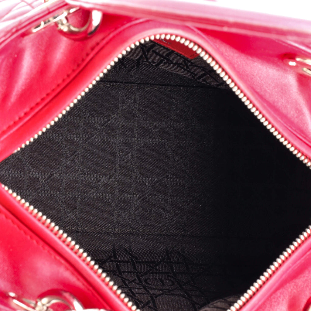 Lady Dior Bag Cannage Quilt Lambskin Medium