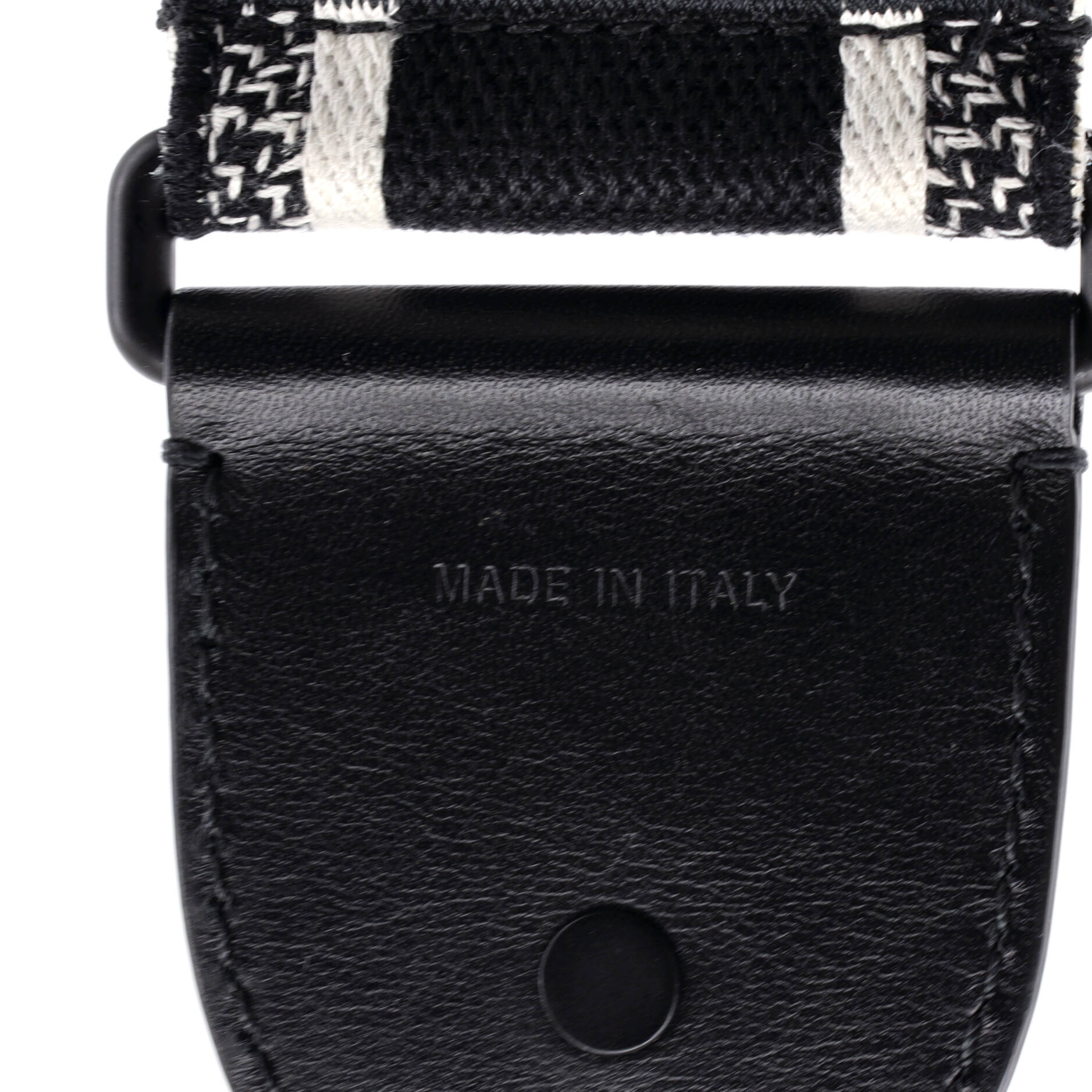 Shoulder Strap Embroidered Canvas