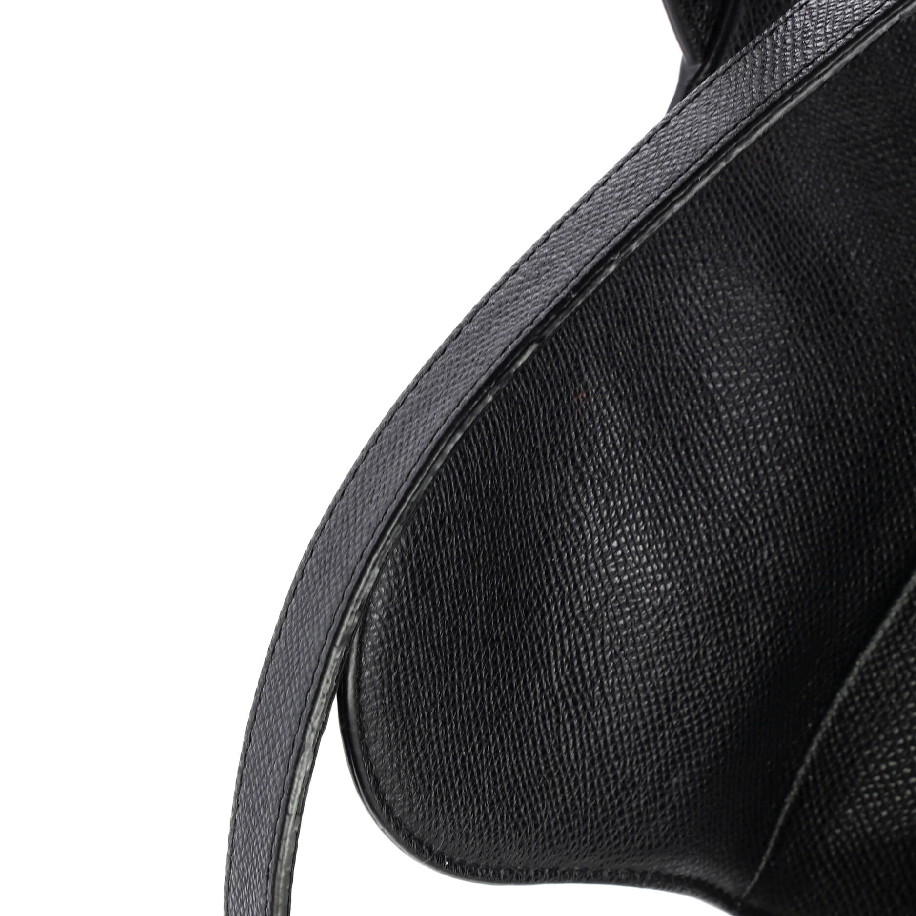 Saddle Handbag with Strap Leather Medium